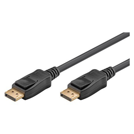 Goobay | DisplayPort cable | Male | 20 pin DisplayPort | Male | 20 pin DisplayPort | 2 m | Black